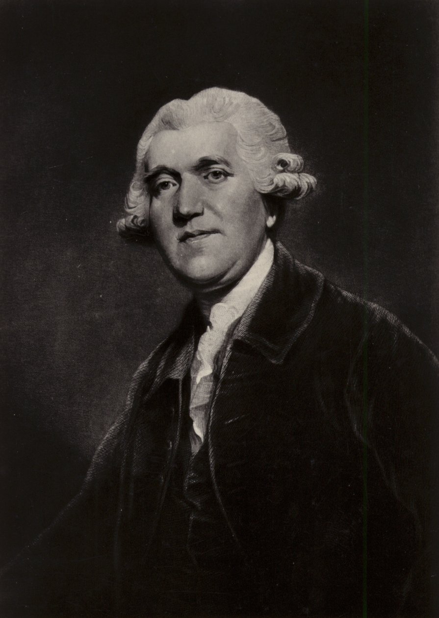 Josiah Wedgwood (1730-1795), englantilainen keramiikkavalmistaja tekijältä Joshua Reynolds