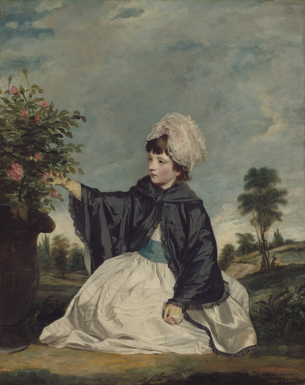 Lady Caroline Howard, n. 1778 (öljy kankaalle) tekijältä Joshua Reynolds