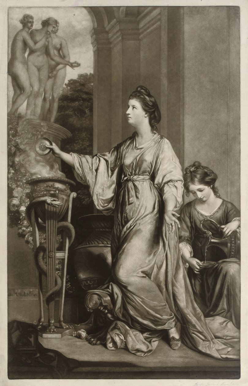 Lady Sarah Bunbury, tekijältä Joshua Reynolds