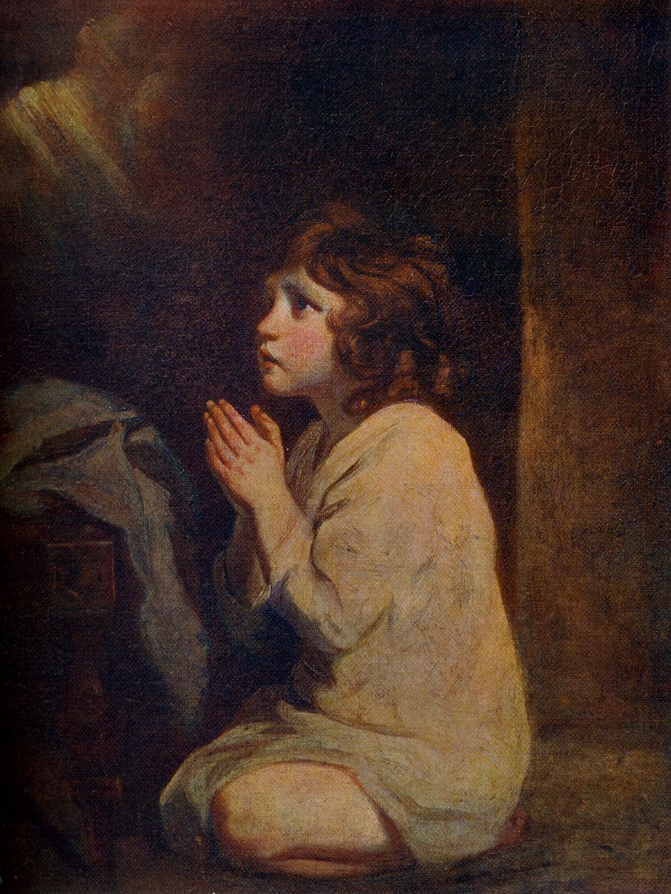 The Infant Samuel, c1776, 1912. tekijältä Joshua Reynolds