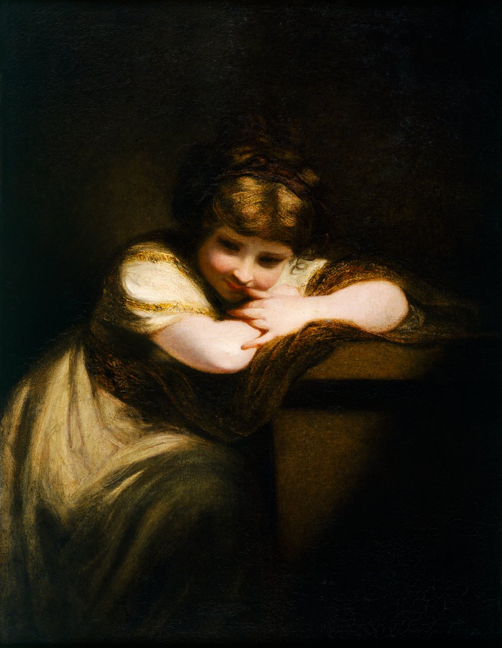 Naurava tyttö tekijältä Joshua Reynolds