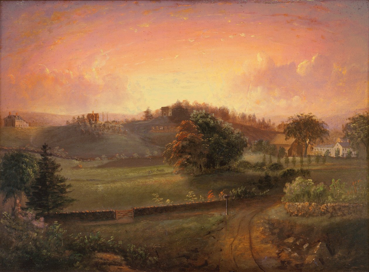 Brook Farm, 1844 tekijältä Josiah Wolcott