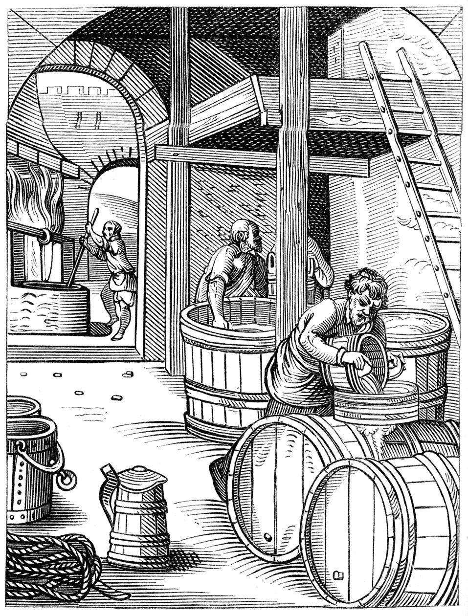 Brewer, 1500-luku 1849. tekijältä Jost Amman