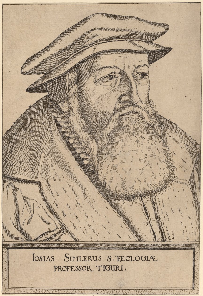 Josias Simler tekijältä Jost Amman