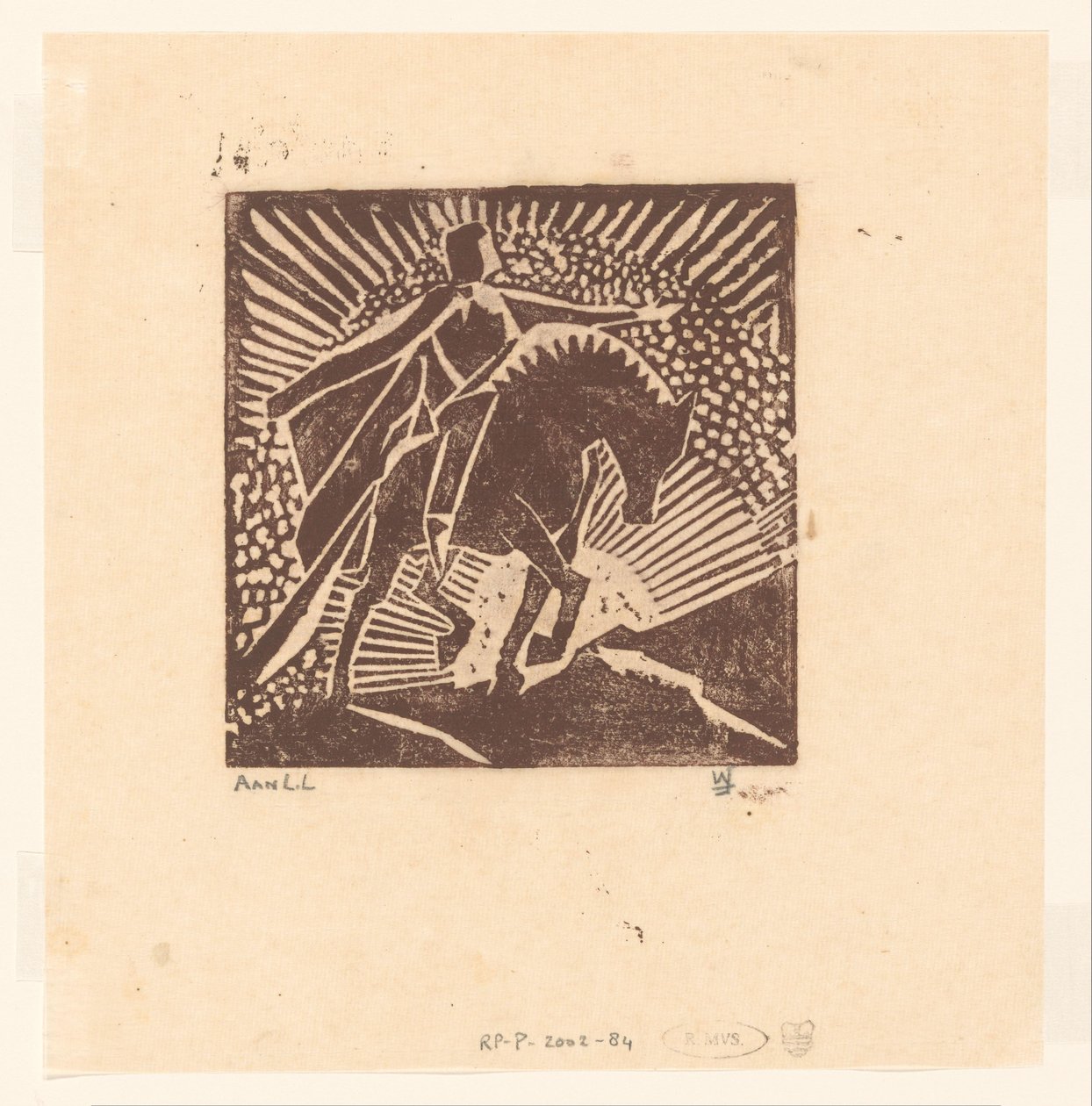 Ritari hevosen selässä tekijältä Joub Wiertz (signed by artist)