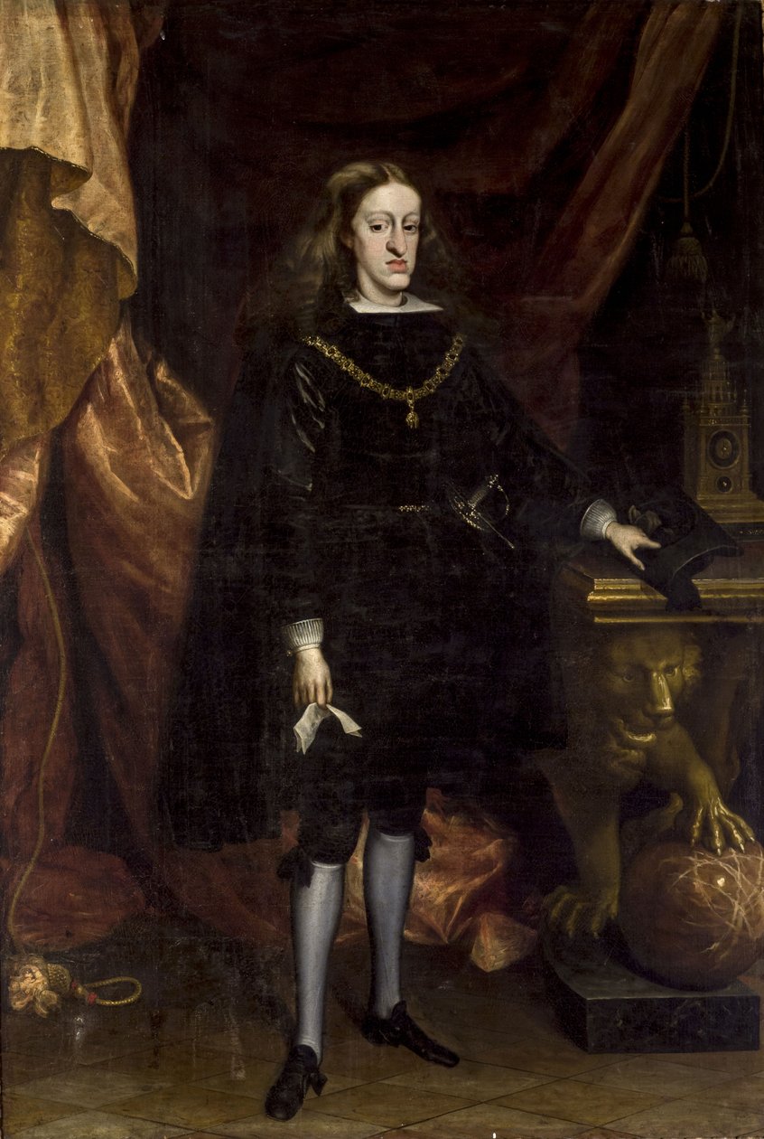 Carlos II de España tekijältä Juan Carreño de Miranda  