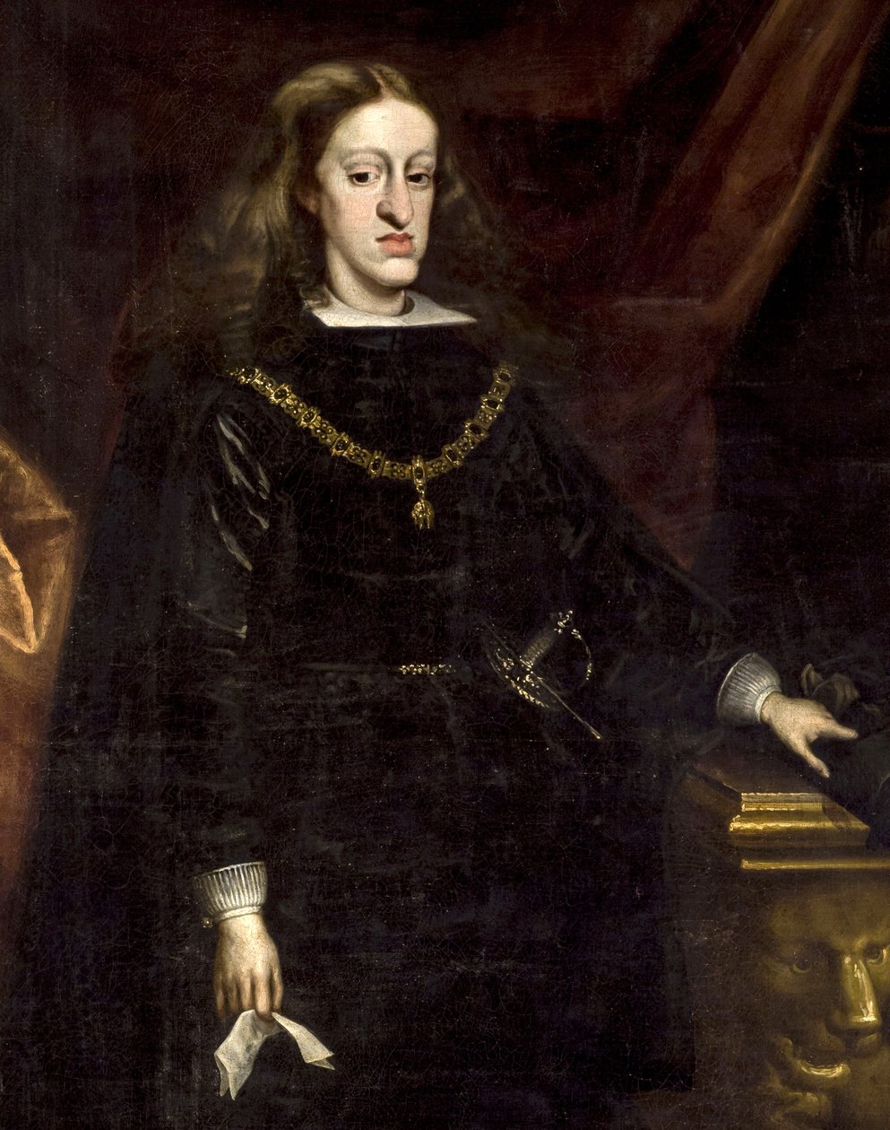 König Karl II. von Spanien (1661-1700) tekijältä Juan Carreño de Miranda