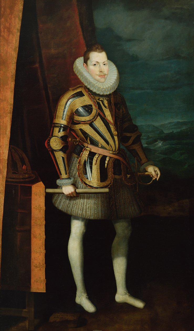 Filip III (1578-1621) Espanjan kuningas, 1606. tekijältä Juan Pantoja de la Cruz