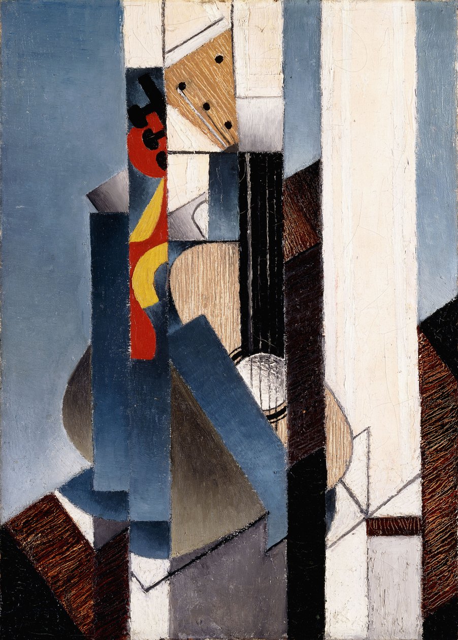 Kitara, 1913 tekijältä Juan Gris