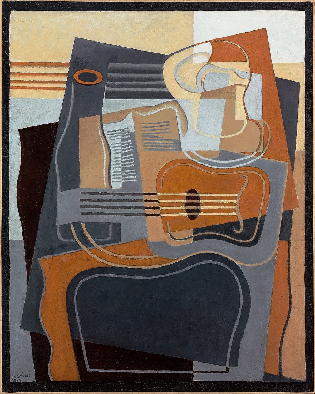 Gueridon, 1922 tekijältä Juan Gris