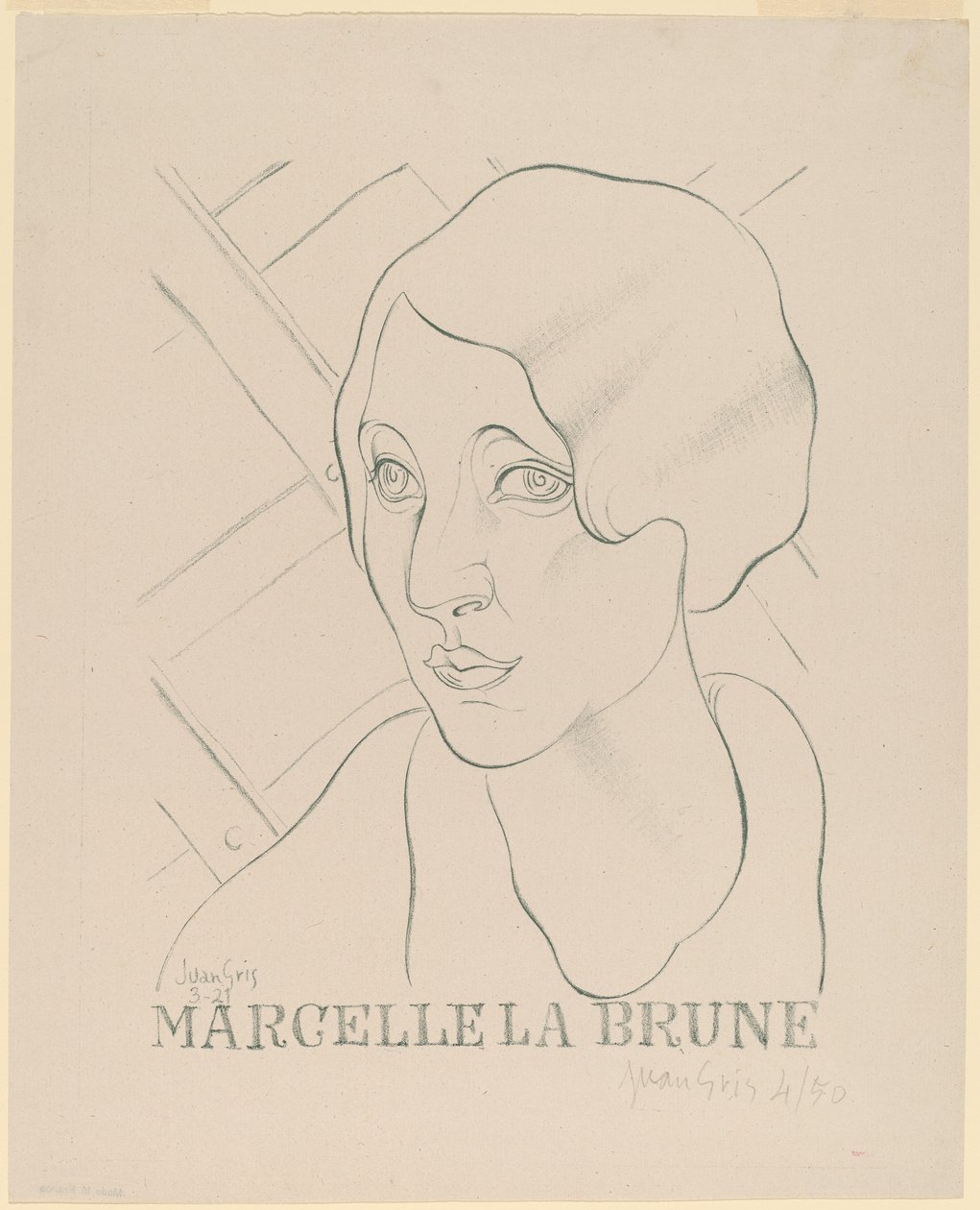 Marcelle Ruskea tekijältä Juan Gris