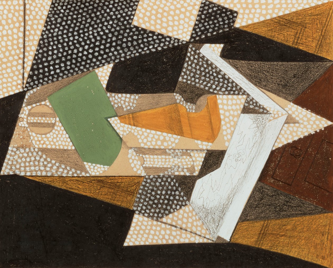 Lamppu, 1916 tekijältä Juan Gris