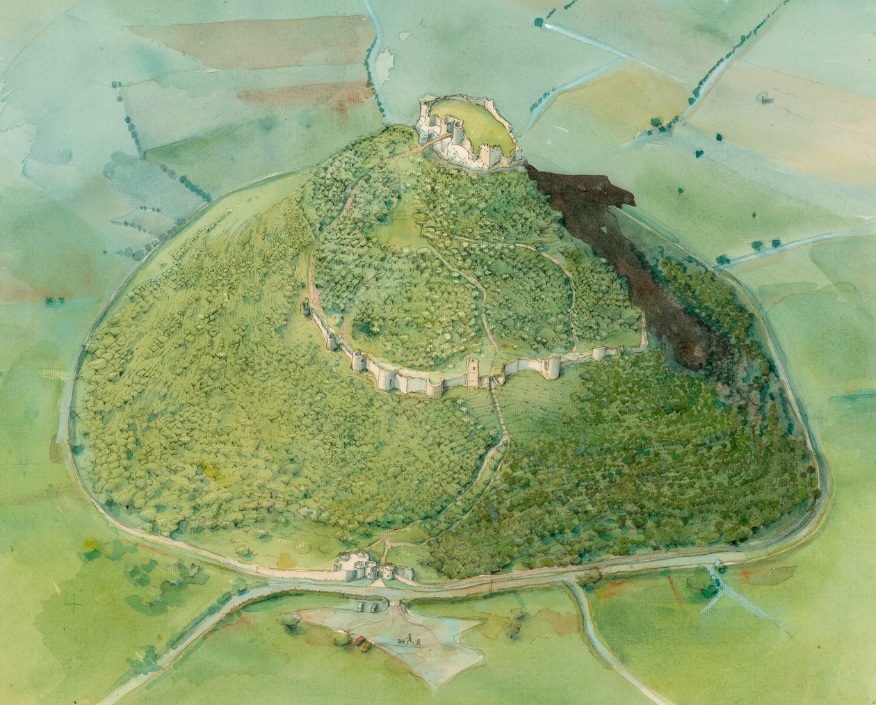 Beeston Castle, v2010 tekijältä Judith Dobie