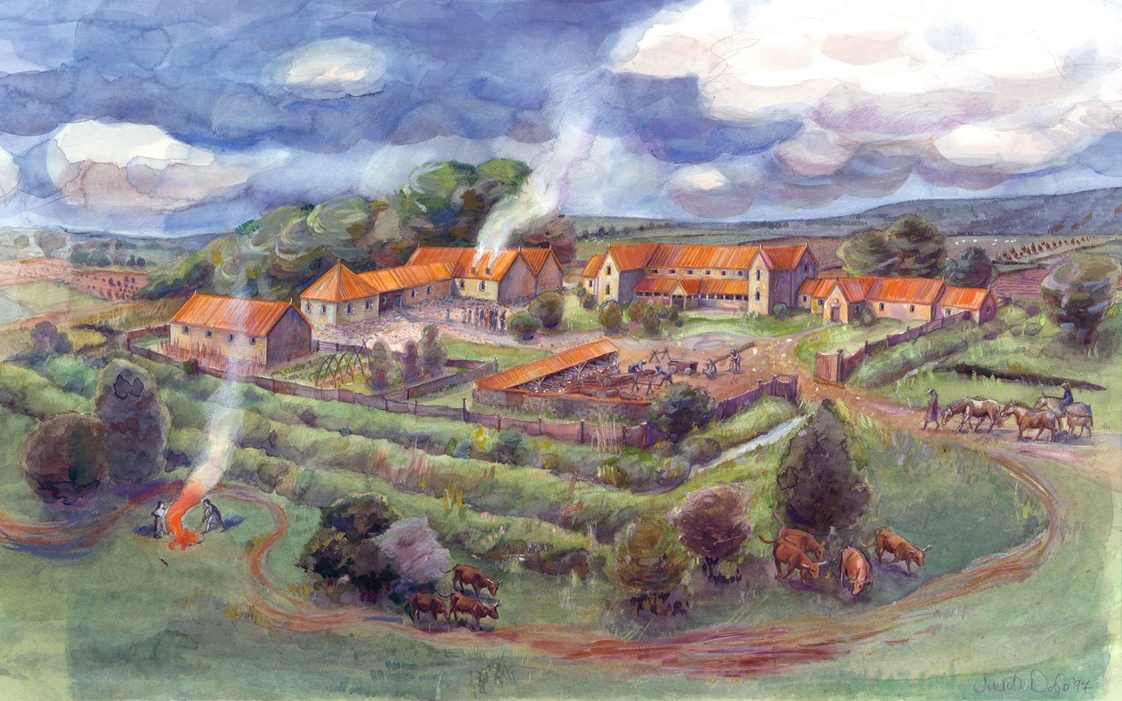 Gargrave Roman Villa, North Yorkshire tekijältä Judith Dobie