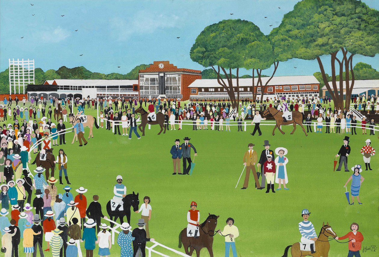 Ascot, 2009 (Guassi paperilla) tekijältä Judy Joel