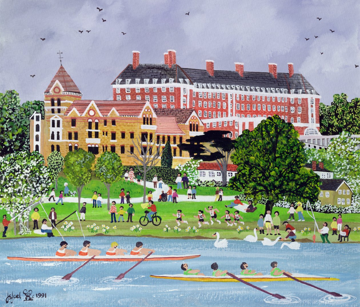 Tähti ja sukkanauhakoti, Richmond-Upon-Thames, 1991 tekijältä Judy Joel
