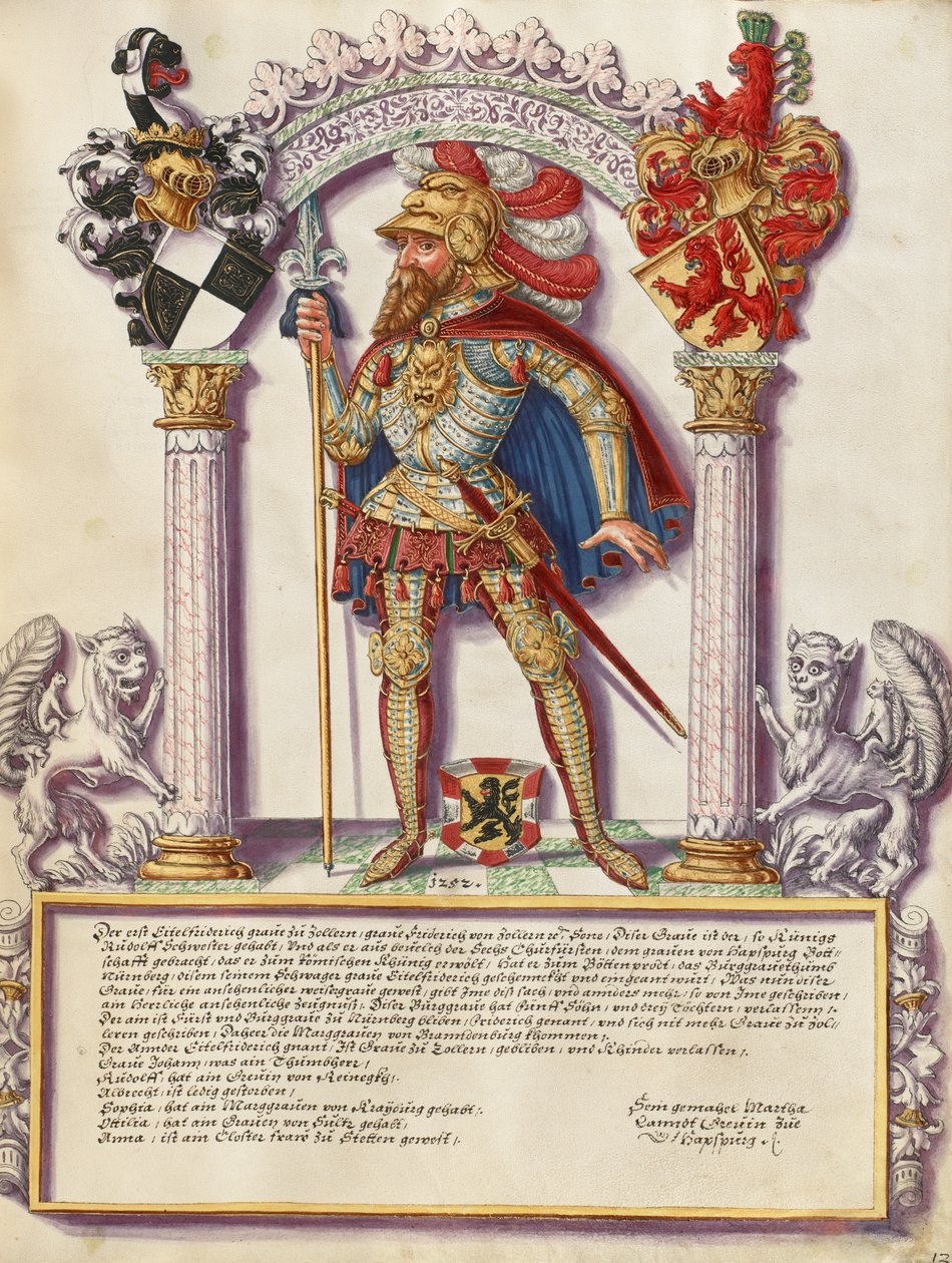 Eitelfriedrich I Hohenzollern tekijältä Jörg Ziegler