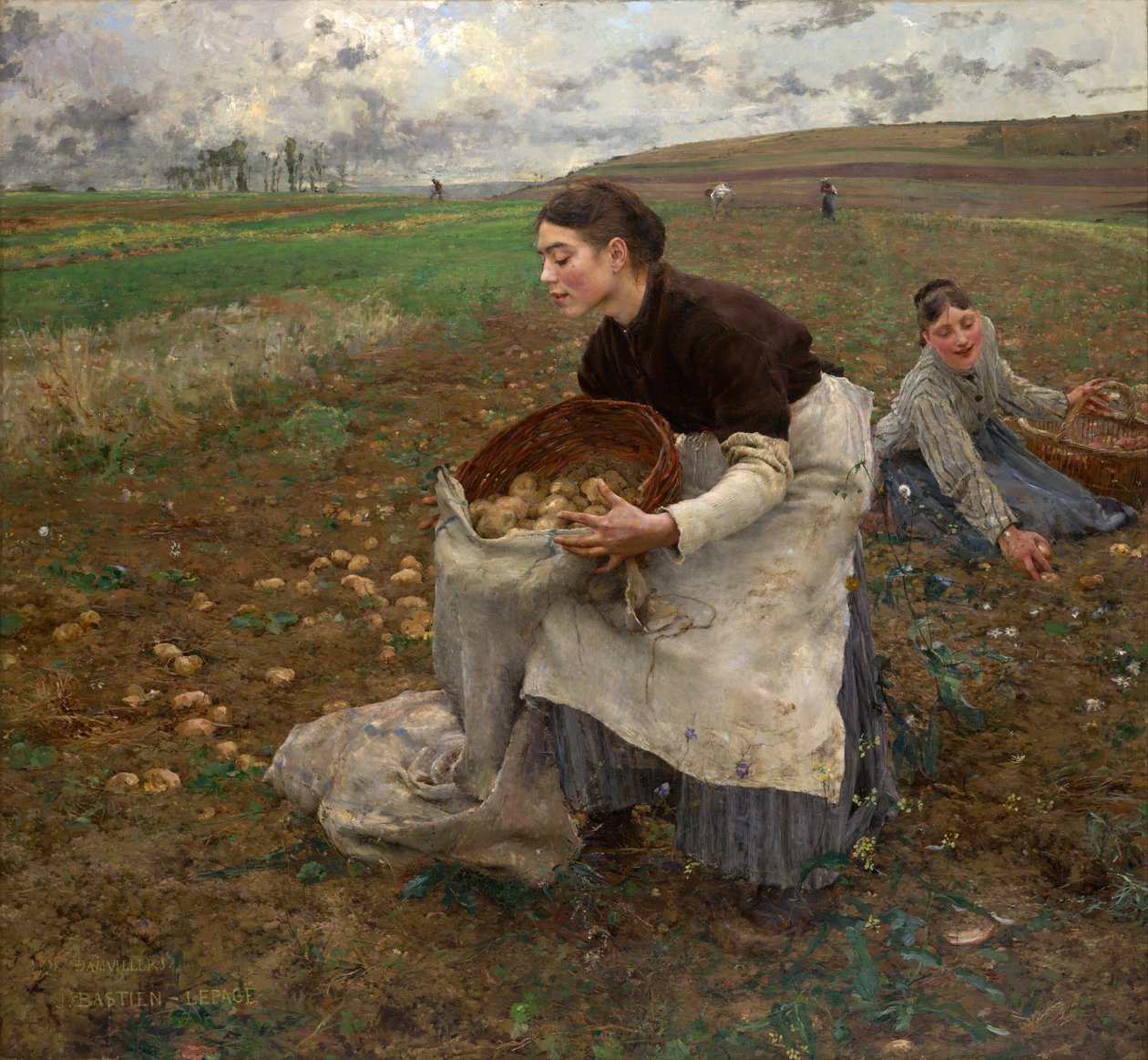 lokakuu tekijältä Jules Bastien Lepage