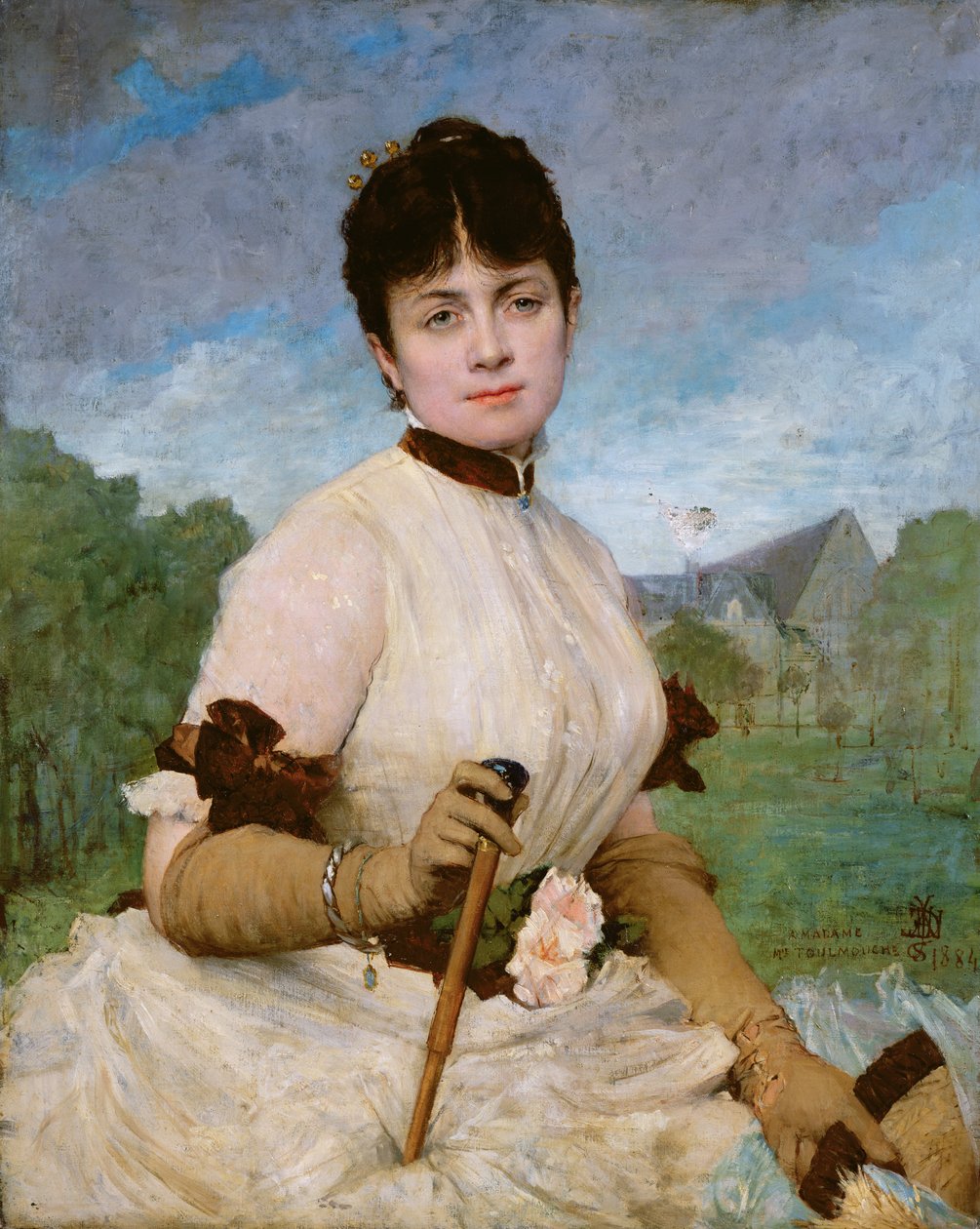 Madame Marie Toulmouche, 1884 tekijältä Jules Elie Delaunay