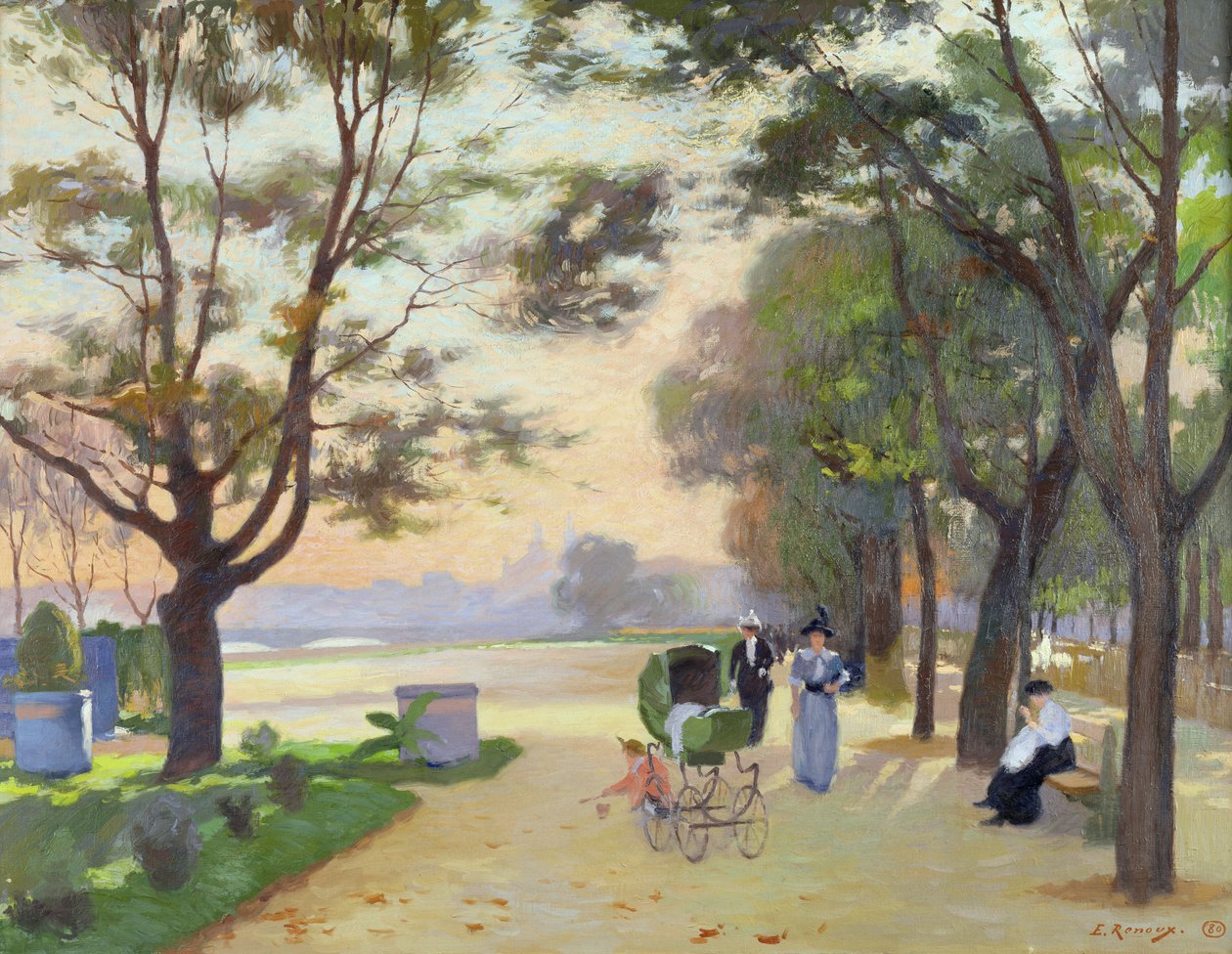 Cours-la-Reine, Pariisi tekijältä Jules Ernest Renoux