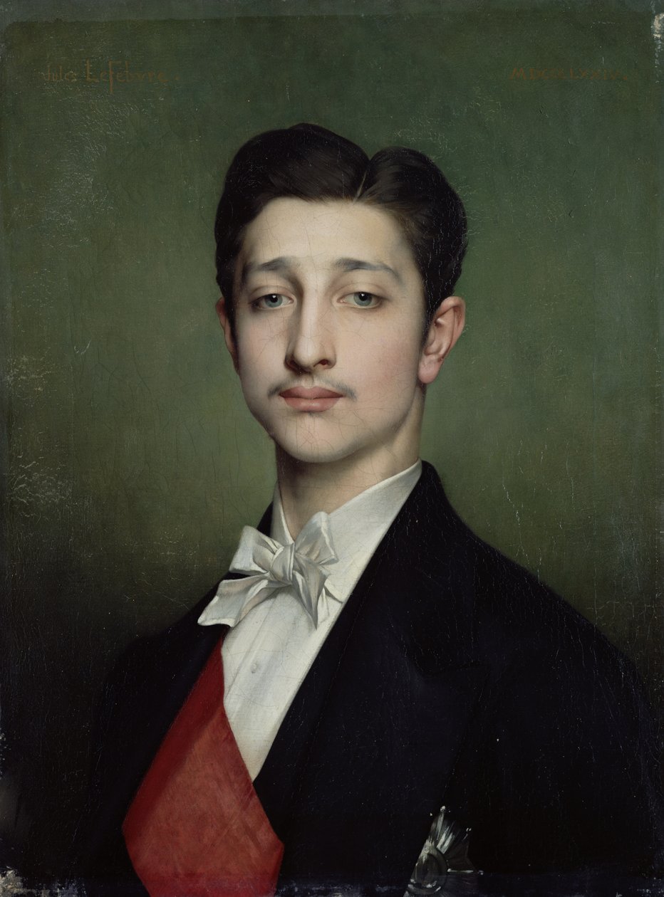 Eugene-Louis-Napoleon Bonaparte (1856-79) 1874 tekijältä Jules Joseph Lefebvre