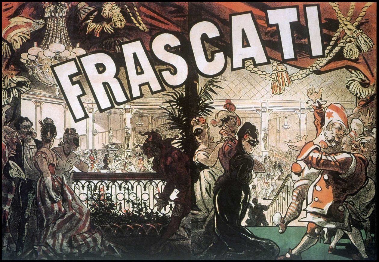 Frascati-juliste tekijältä Jules Cheret