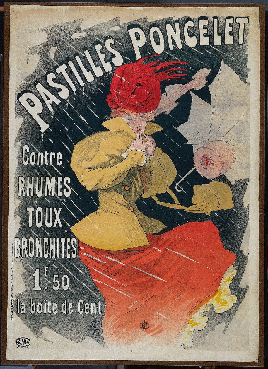 Pastilles de Poncelet tekijältä Jules Cheret
