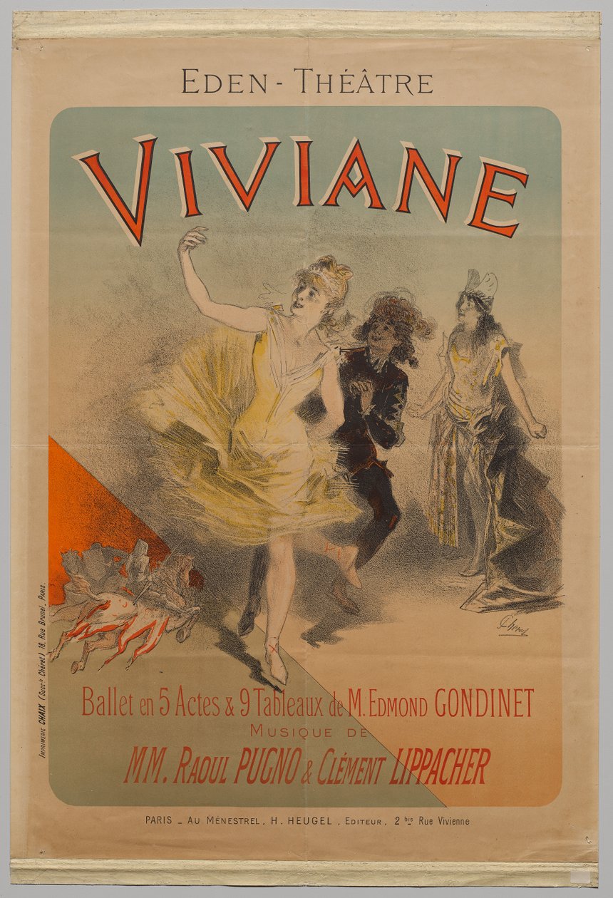Viviane tekijältä Jules Cheret