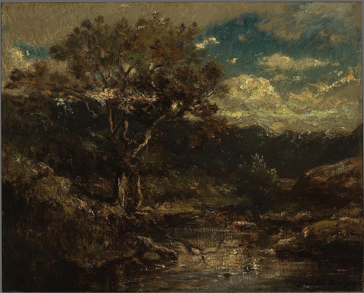 hollantilainen: Forest View Forest View tekijältä Jules Dupré