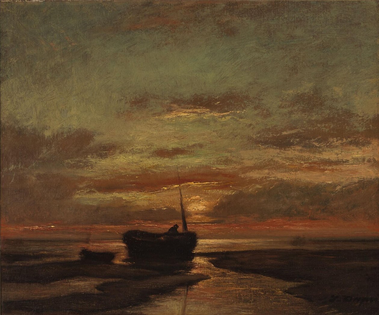 Hollanti: Sunset Sunset tekijältä Jules Dupré