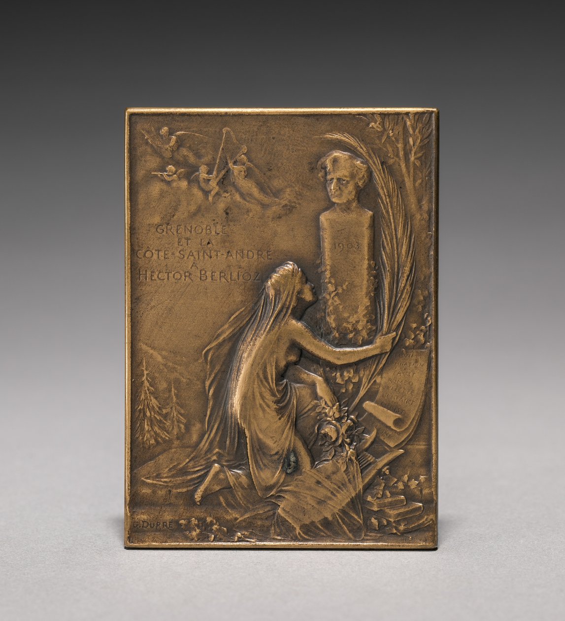 Medaljonin kääntöpuoli, 1903. tekijältä Jules Dupré