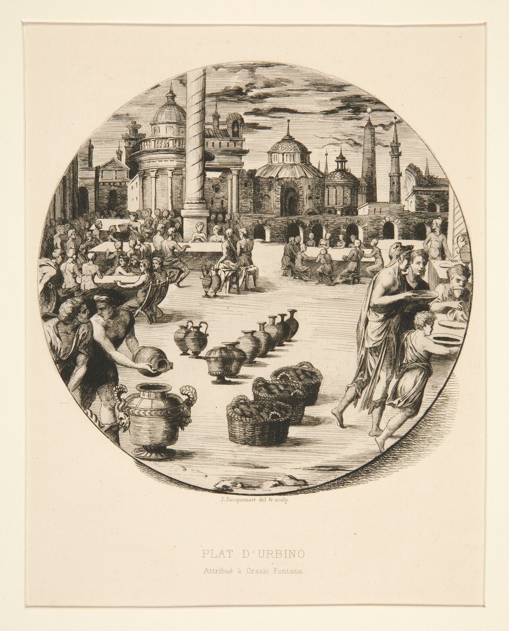 Plat d tekijältä Jules Ferdinand Jacquemart