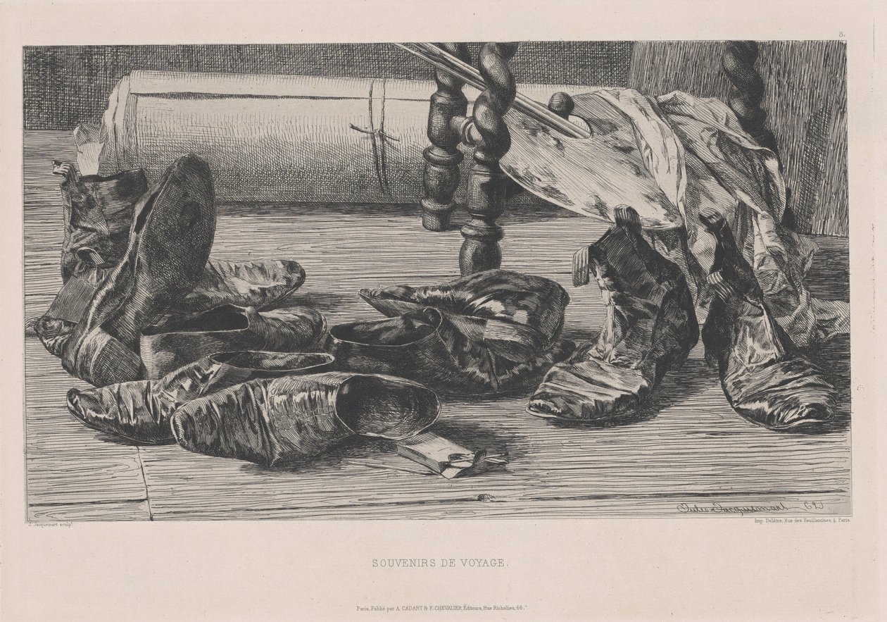Matkamuistoja tekijältä Jules Ferdinand Jacquemart