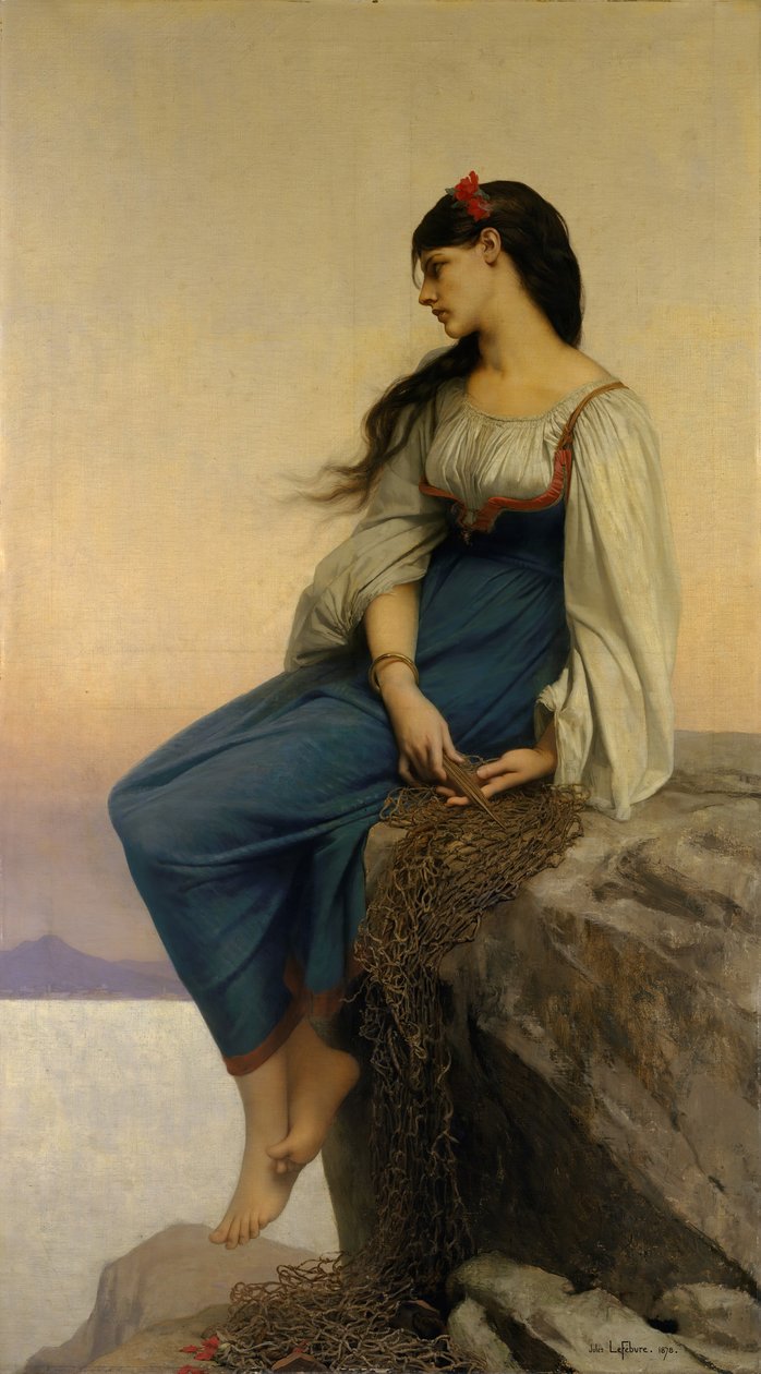 Graziella, 1878. tekijältä Jules Joseph Lefebvre