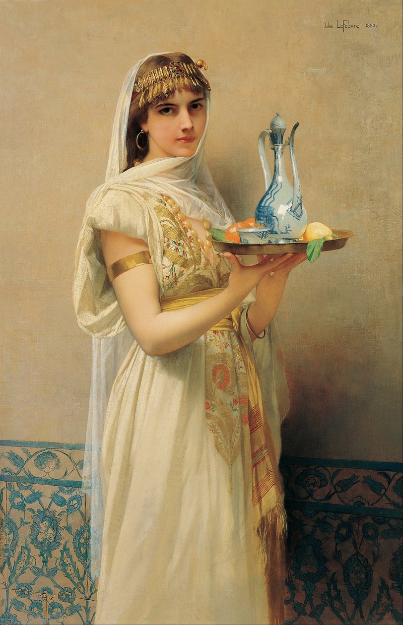 Palvelija, 1880 tekijältä Jules Joseph Lefebvre