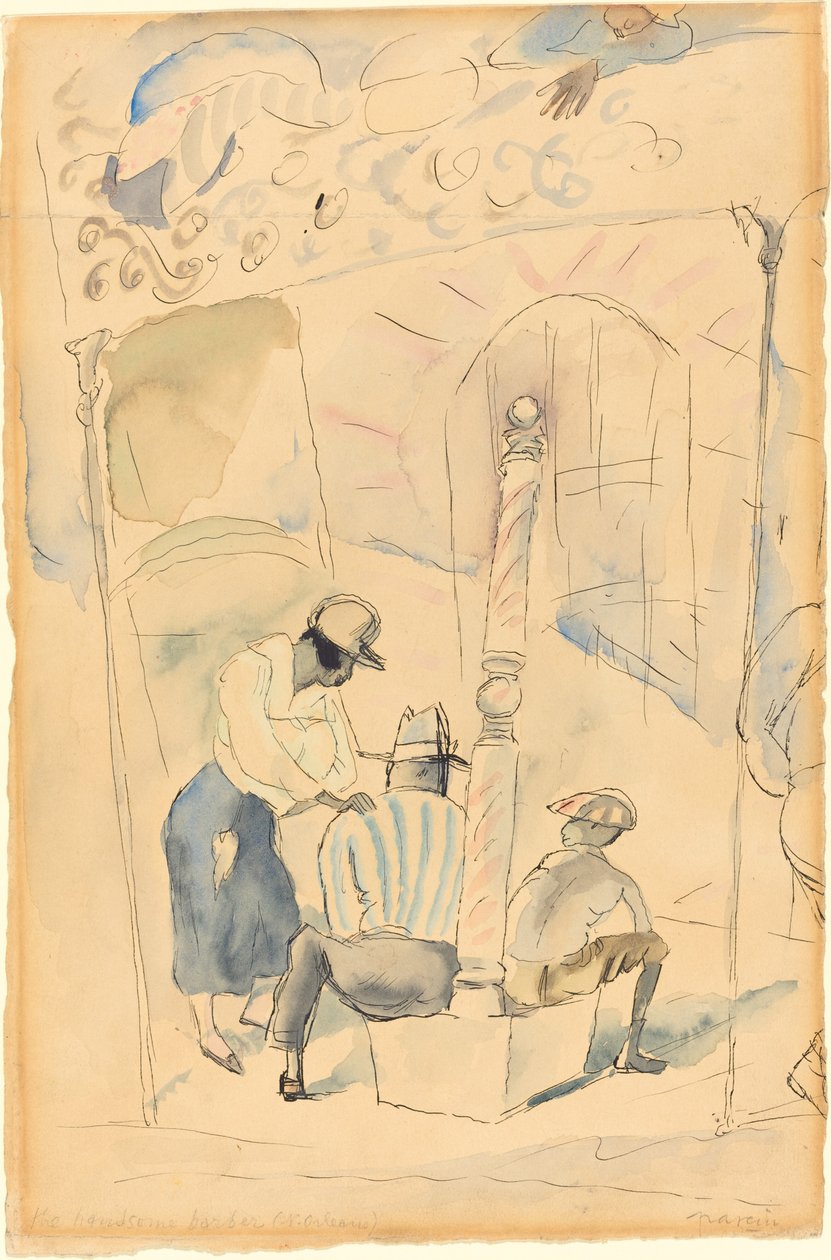 Komea Parturi tekijältä Jules Pascin