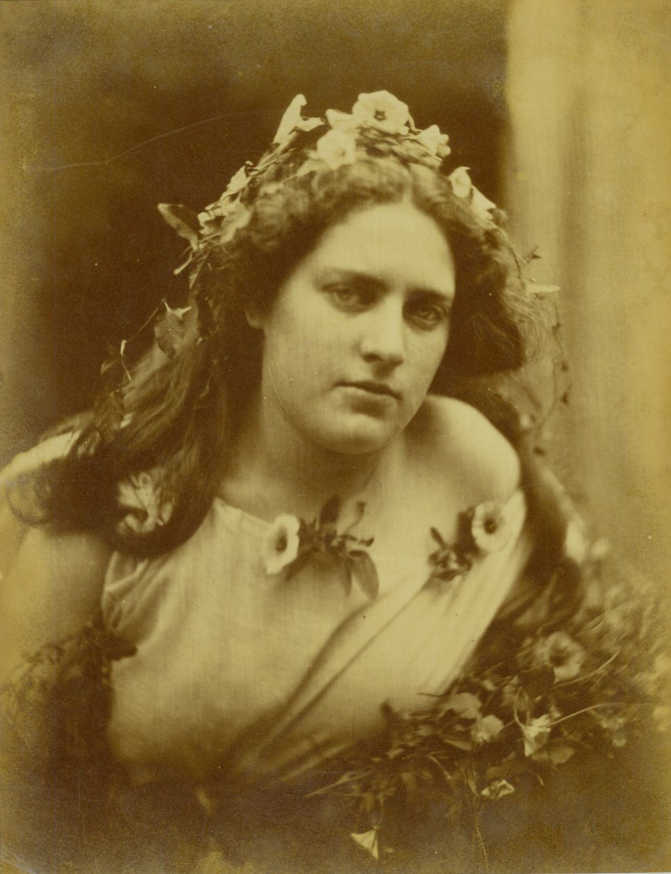 Cylene Wilson, n.1867 (valokuva). tekijältä Julia Margaret Cameron