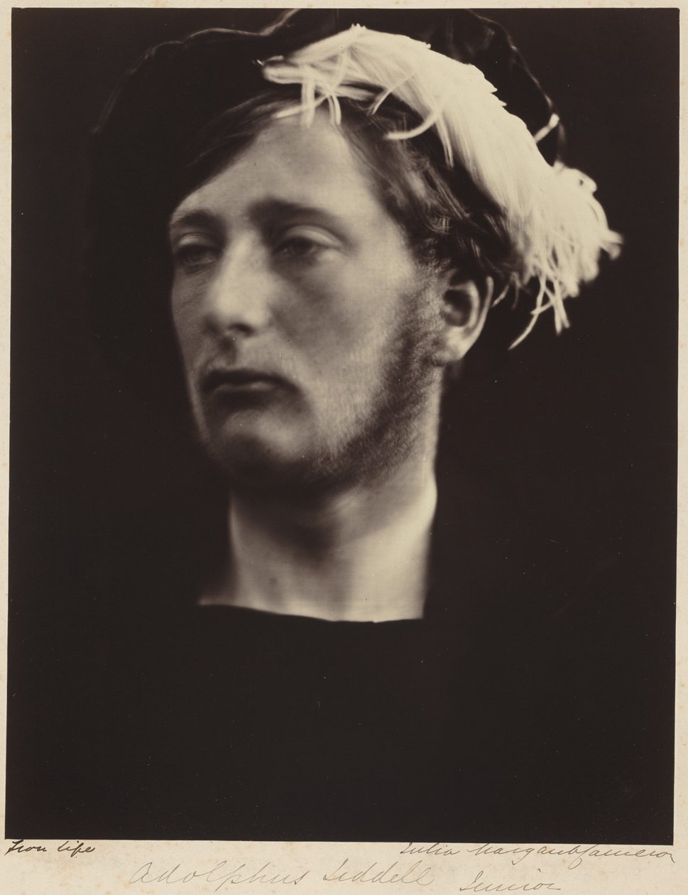Adolphus Liddell, Junior,1867 (kuva) tekijältä Julia Margaret Cameron