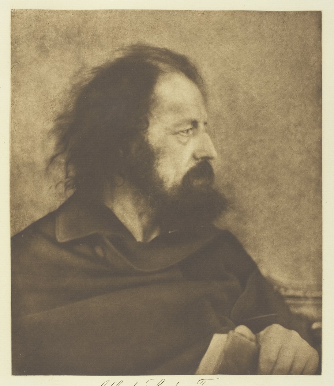 Alfred, Lord Tennyson (Dirty Monk) tekijältä Julia Margaret Cameron