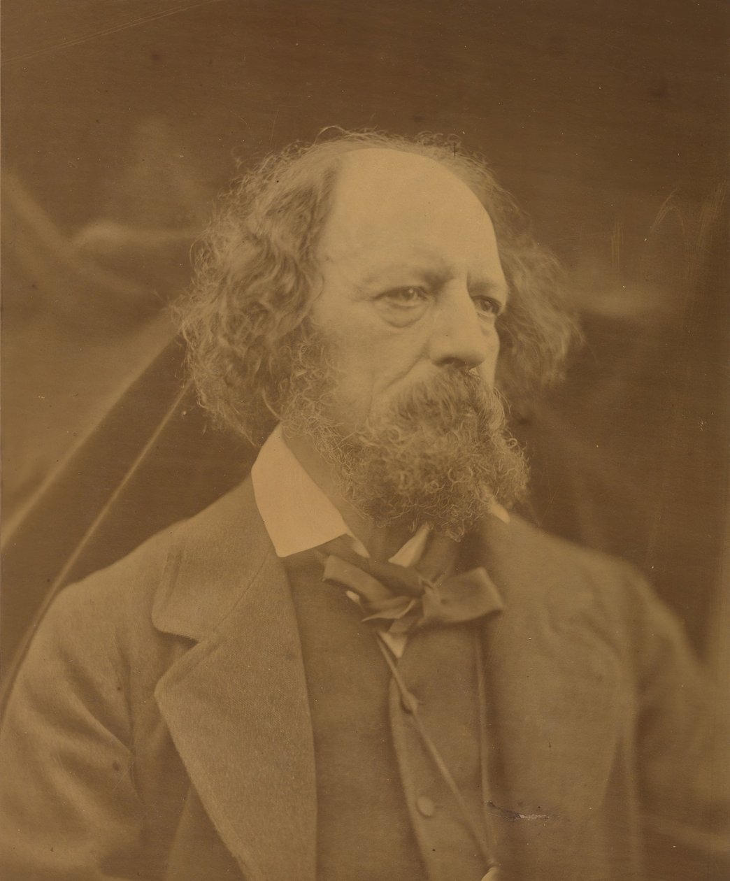 Alfred, Lord Tennyson, n. 1865. tekijältä Julia Margaret Cameron