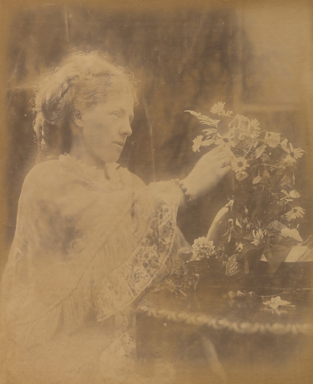 Rouva Halford Vaugham, Makeavesi, 1873. tekijältä Julia Margaret Cameron