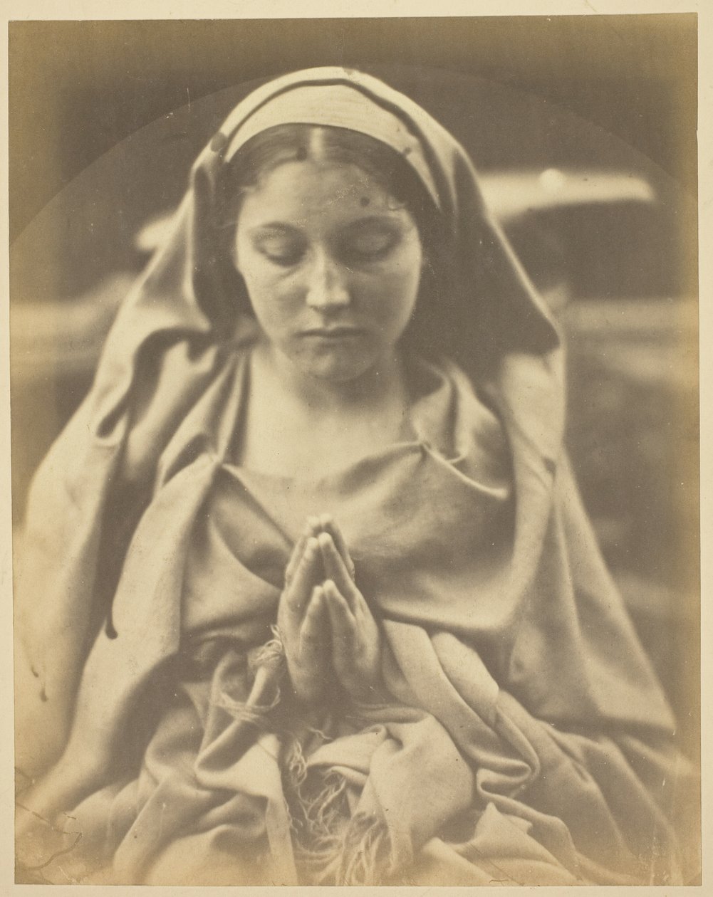 Pyhä Agnes tekijältä Julia Margaret Cameron