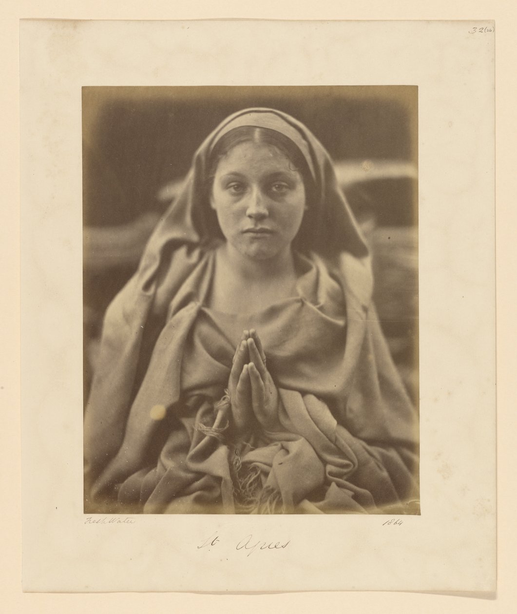 St. Agnes tekijältä Julia Margaret Cameron