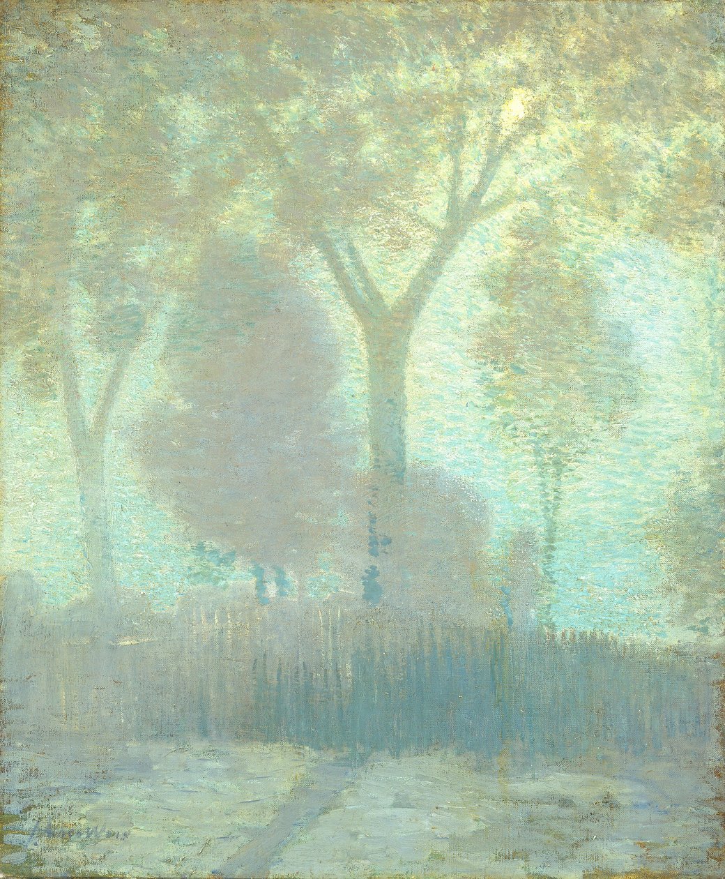 Moonlight, c. 1905. tekijältä Julian Alden Weir