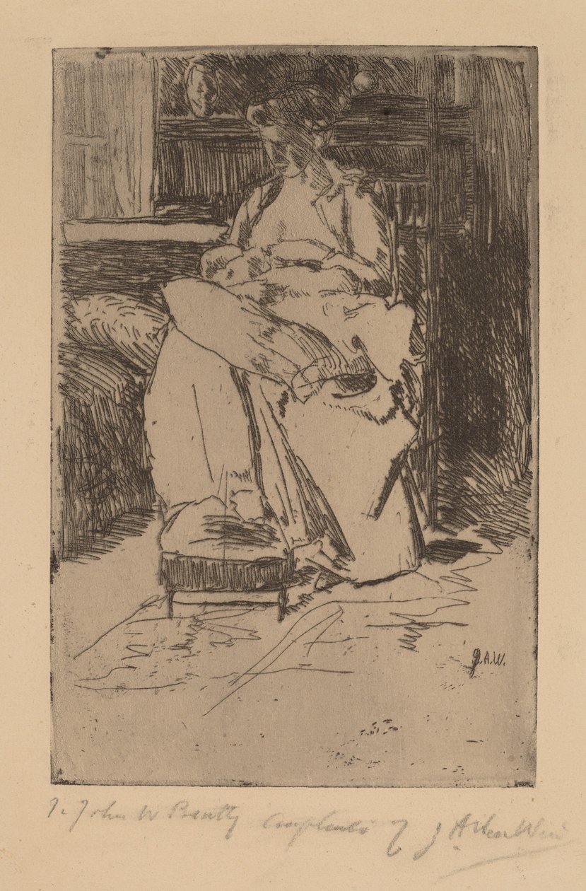 Äiti ja lapsi. tekijältä Julian Alden Weir