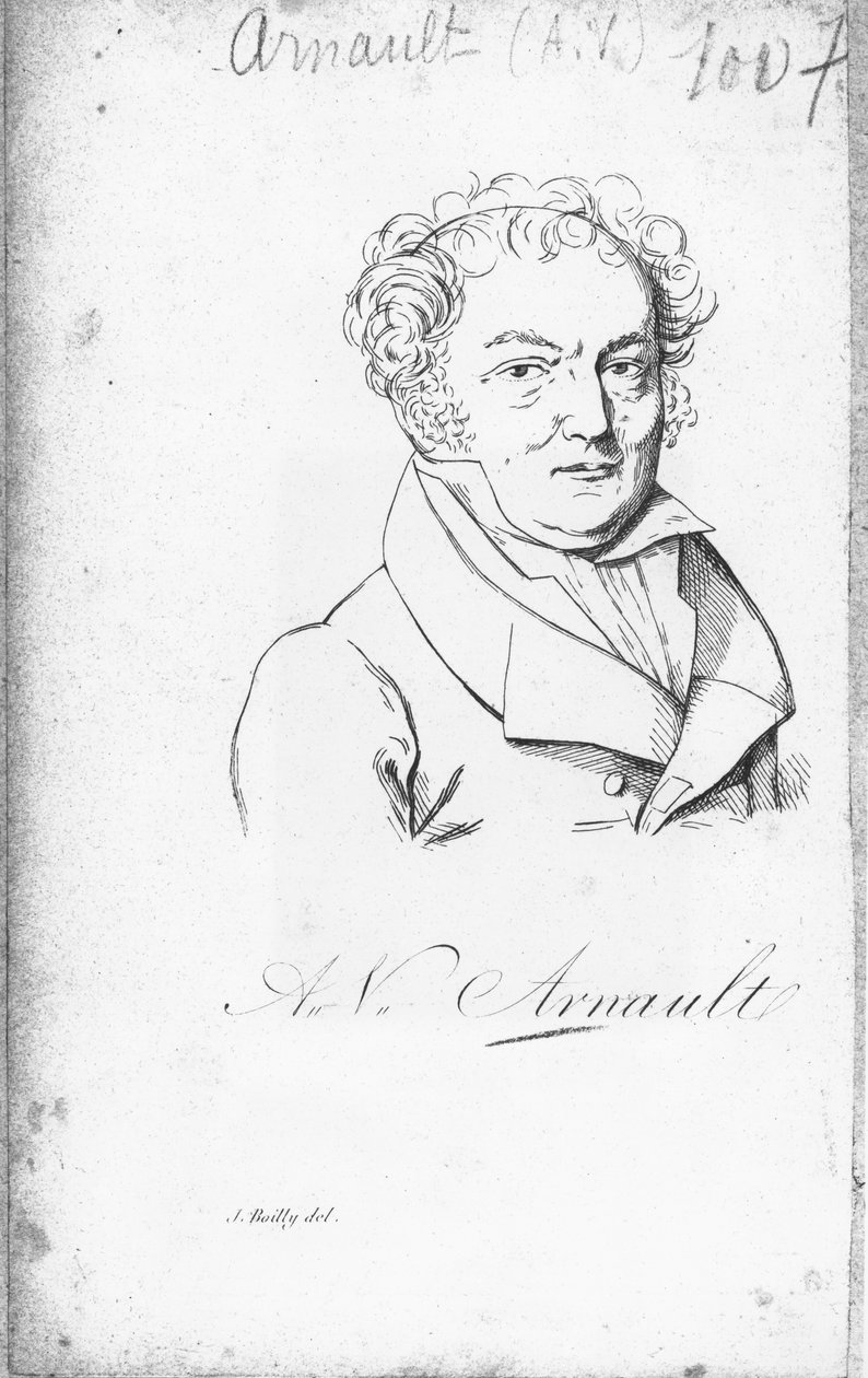 Vincent Antoine Arnault tekijältä Julien Leopold Boilly