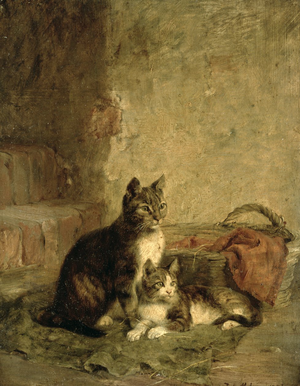 Kissat, 1883 tekijältä Julius Adam