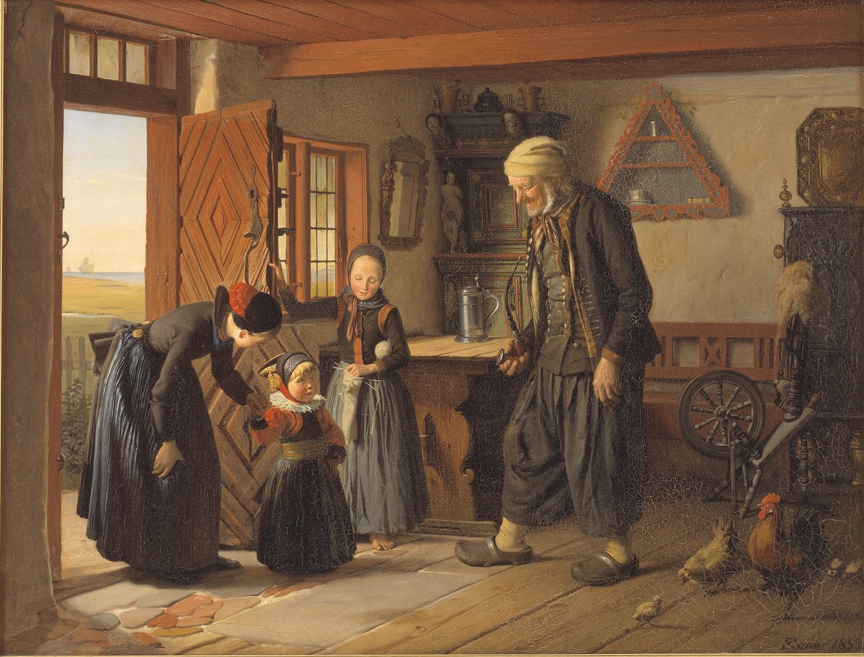 Isoisän luona tekijältä Julius Exner