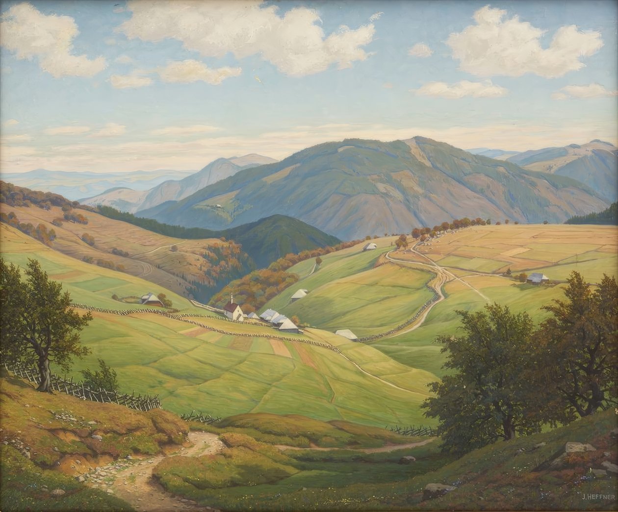 Hofsgrund am Schauinsland tekijältä Julius Heffner
