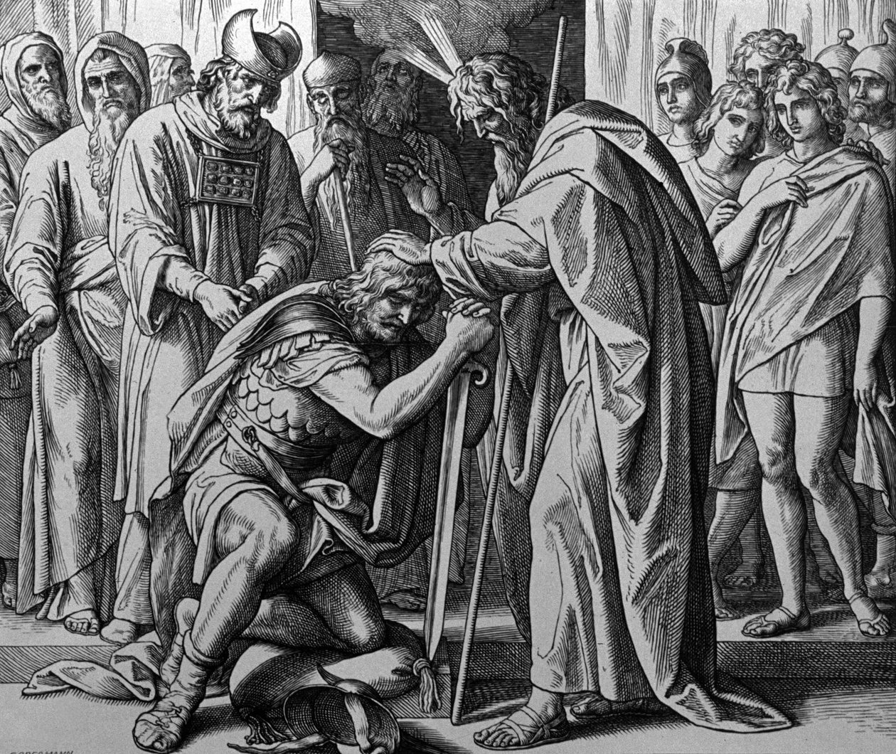 Mooses ja Joosua tekijältä Julius Schnorr von Carolsfeld